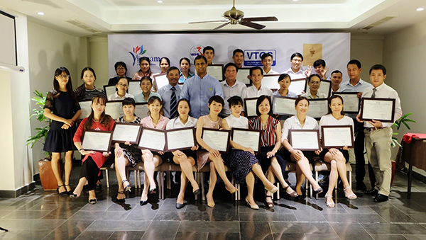 Khóa học "Kỹ năng quản lý bộ phận Buồng theo tiêu chuẩn VTOS" lần đầu tiên được tổ chức tại Việt Nam