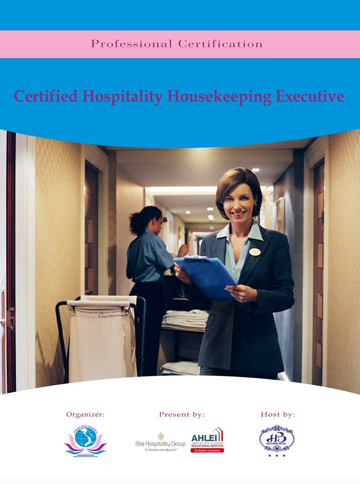Chứng chỉ Người quản lý Housekeeping chuyên nghiệp - Certified Hospitality Housekeeping Executive – CHHE